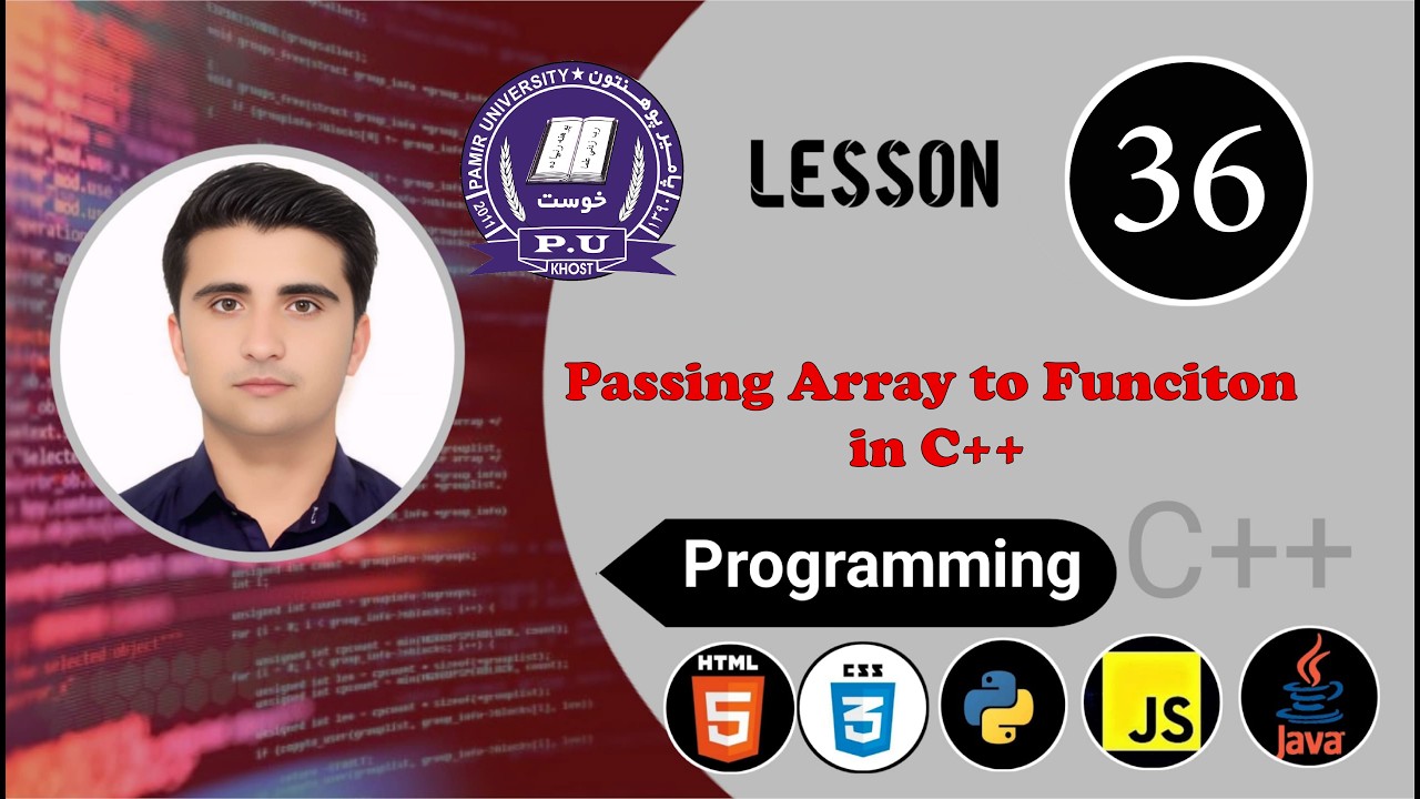 Passing Array to Function in C++ | How to Pass Array to Function in C++