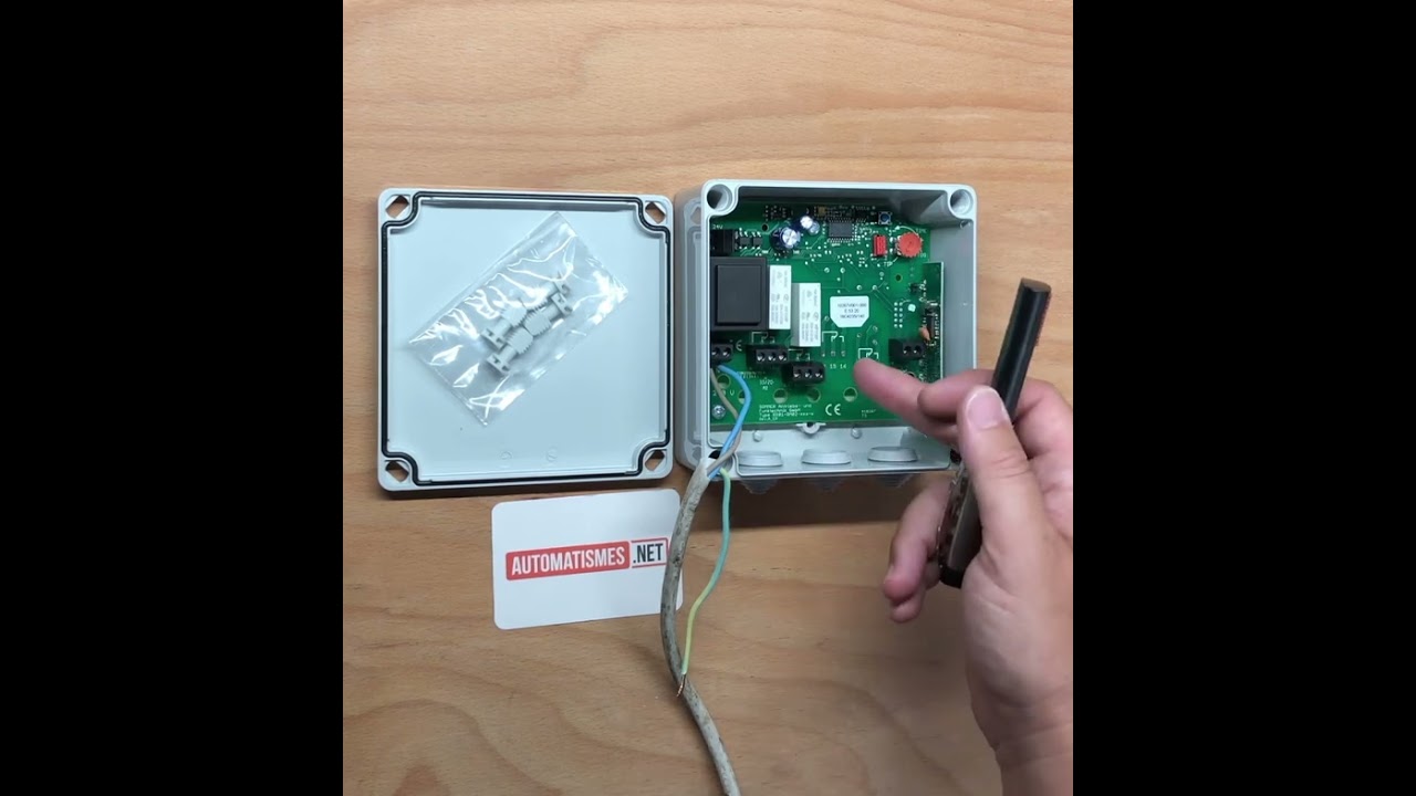 Programmation du récepteur SOMMER 7002