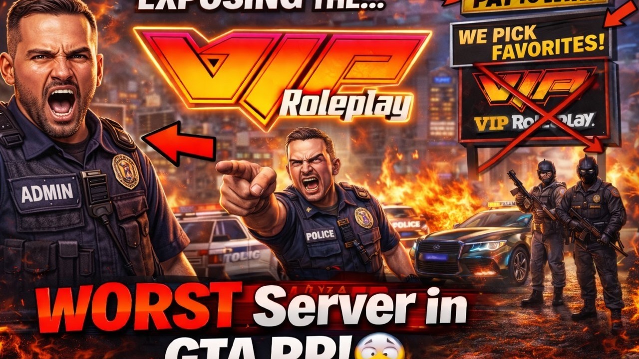 Exposing the WORST Server I've ever played in GTA RP (pt1...)