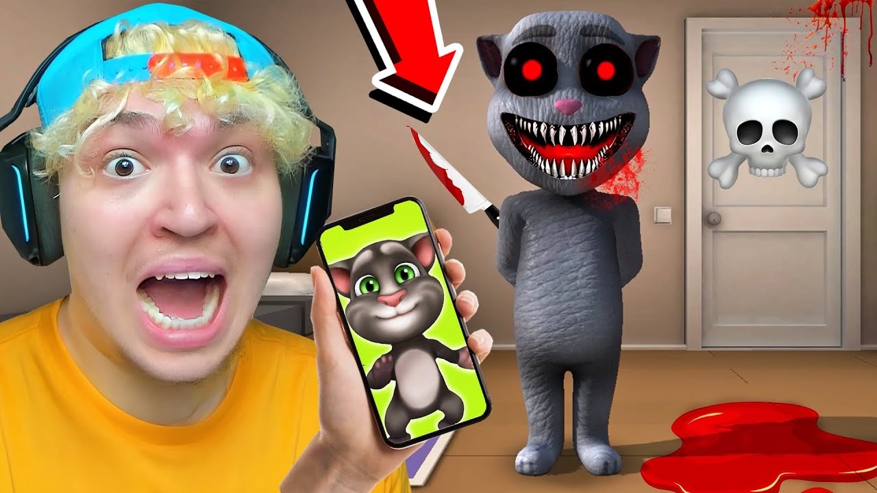 NUNCA JOGUE O JOGO PROIBIDO DO TALKING TOM OU ISSO ACONTECE!! (Talking Juan)