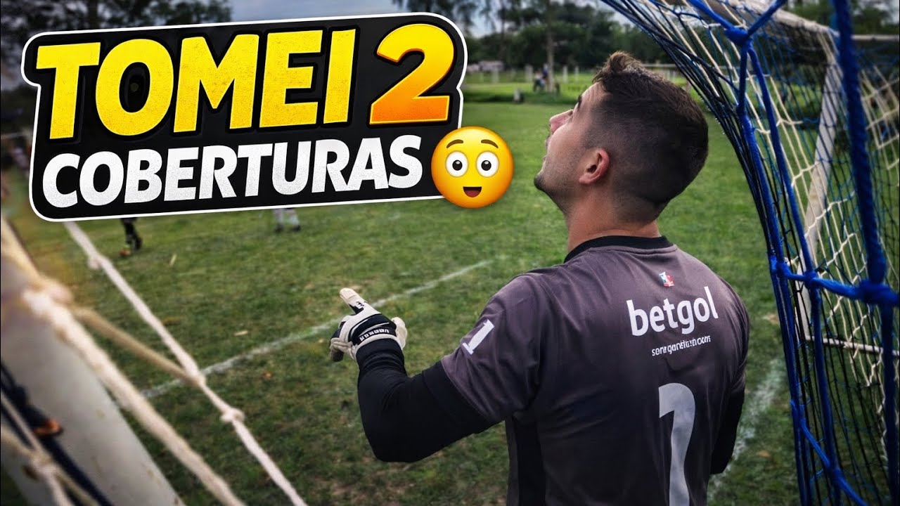 Tomei 2 Gols de Cobertura 😢 Mas deu Pra Fazer Boas Defesas 😁