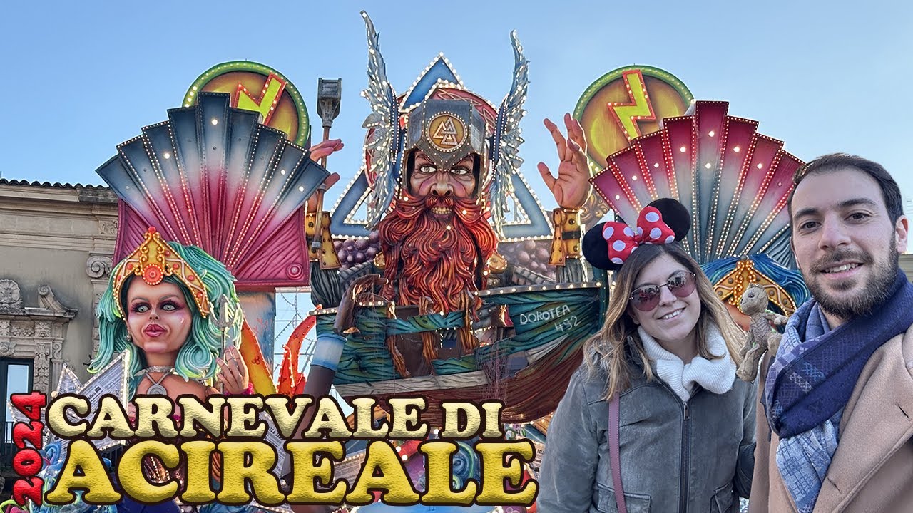 Sono andato al CARNEVALE PIU' BELLO DI SICILIA - Acireale 2024 | vlog