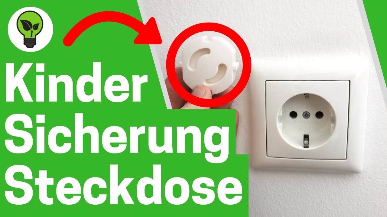 Kindersicherung Steckdose Anbringen ✅GENIALE ANLEITUNG: Wie Steckdosensicherung & Schutz Benutzen???