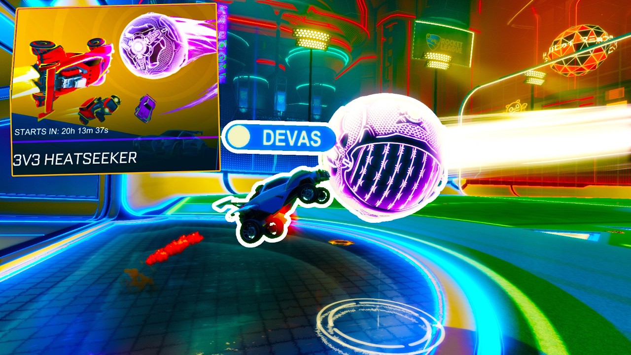 MY FIRST ROCKET LEAGUE HEATSEEKER TOURNAMENT