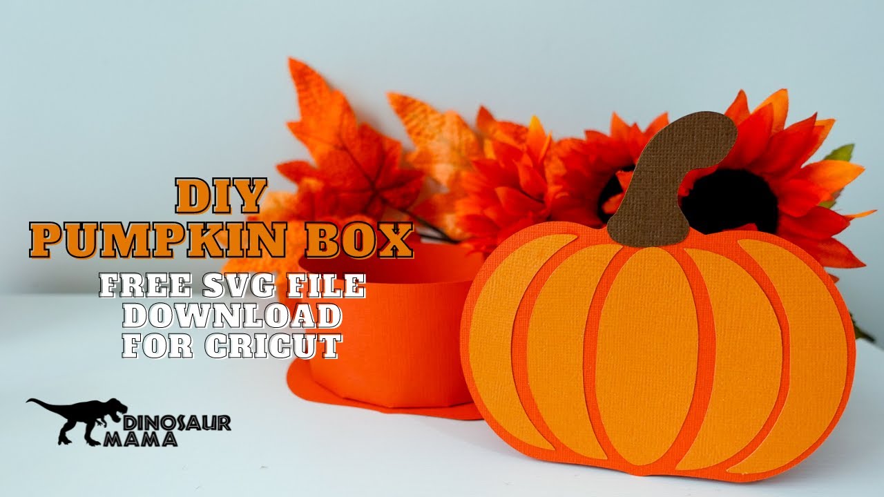 Easy DIY: Creating a 3D Pumpkin Box with a Free Pumpkin SVG for Cricut!