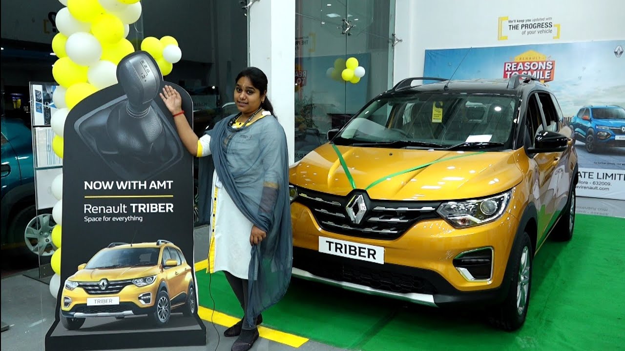 RENAULT TRIBER 7 SEATER DEMO IN TAMIL | PAVITHRA VIEWS | NEW TRIBER MY21 | RENAULT TRIBER