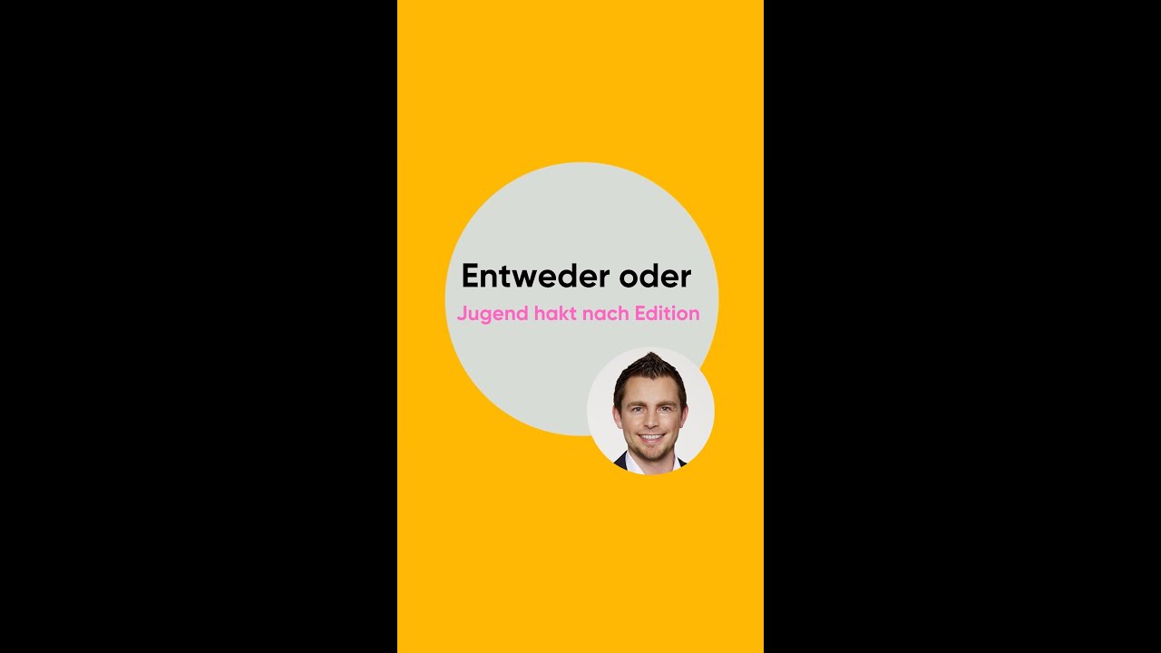 Entweder oder - Jugend hakt nach Edition 4