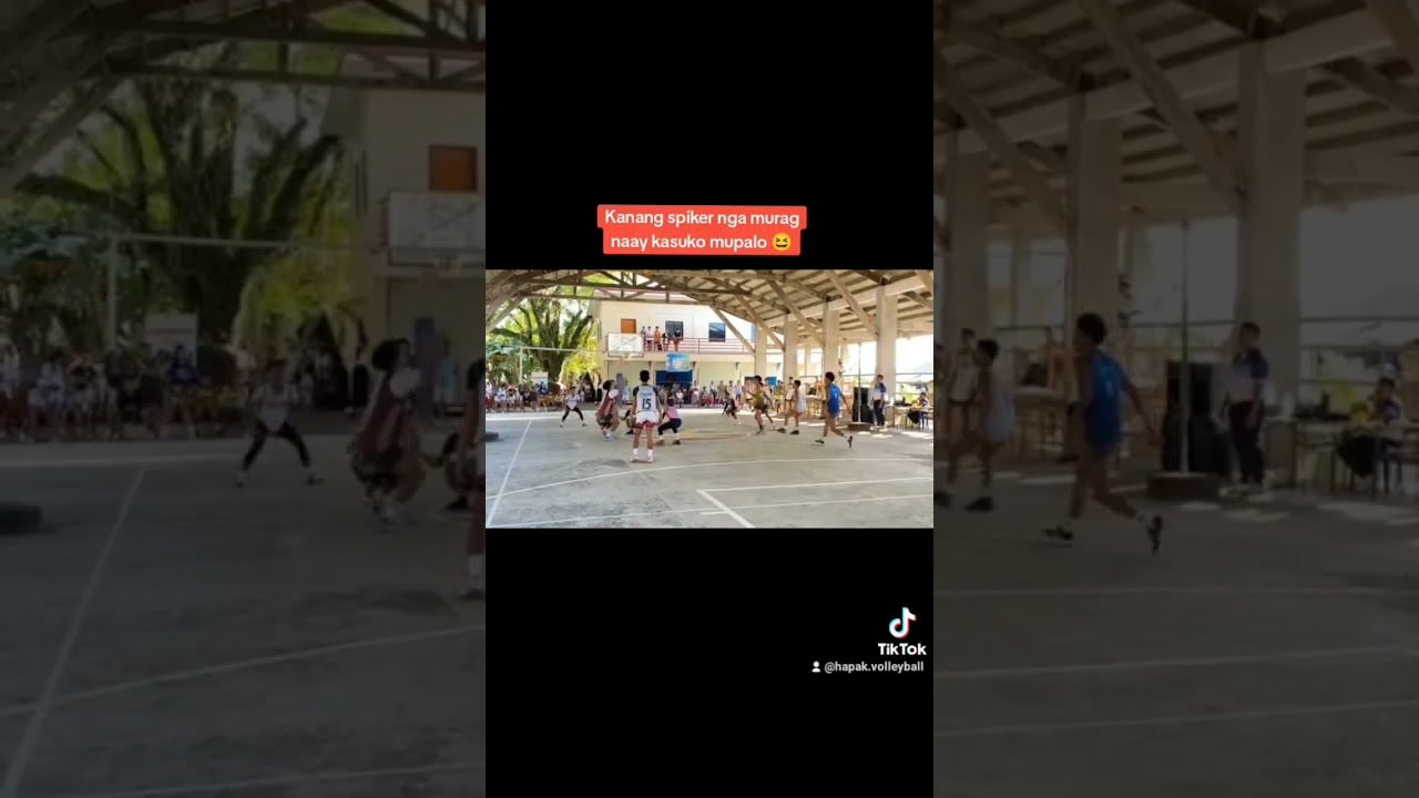 Mura mag naay kasuko ang pag spike 😆 