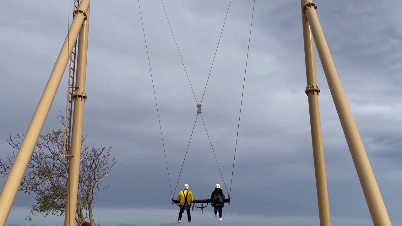 A San Mauro Castelverde l'altalena più alta d'Europa e la prima in Sicilia
