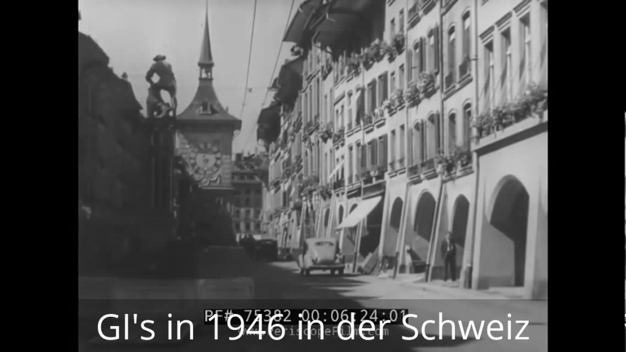 Bern in 1946 & 1949