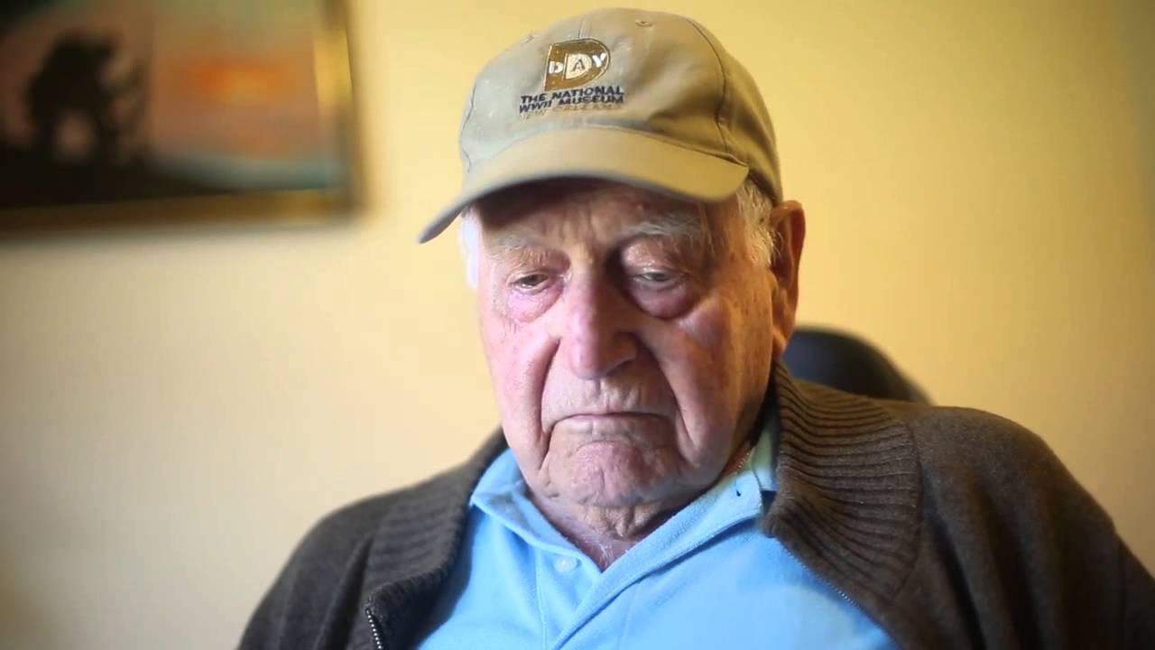D-Day veteran Bernie Ganse describes his experience on Utah Beach