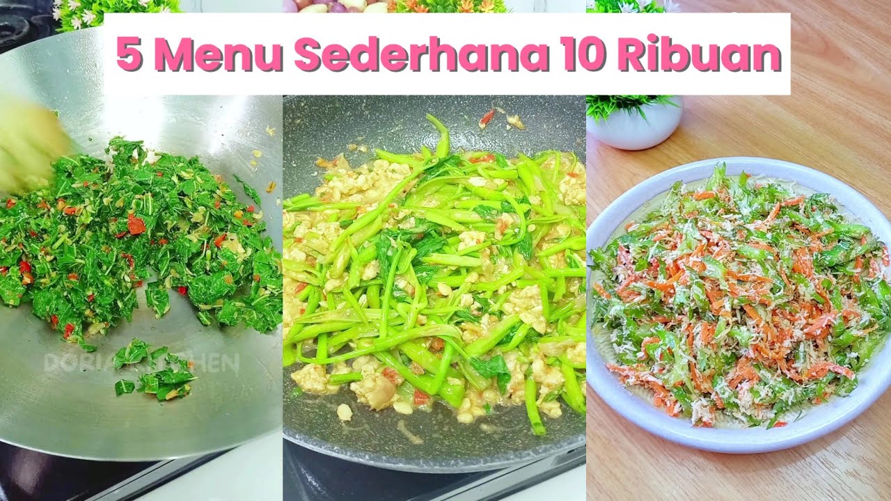 5 Masakan Modal 10 Ribuan Ajah Simple Lezat