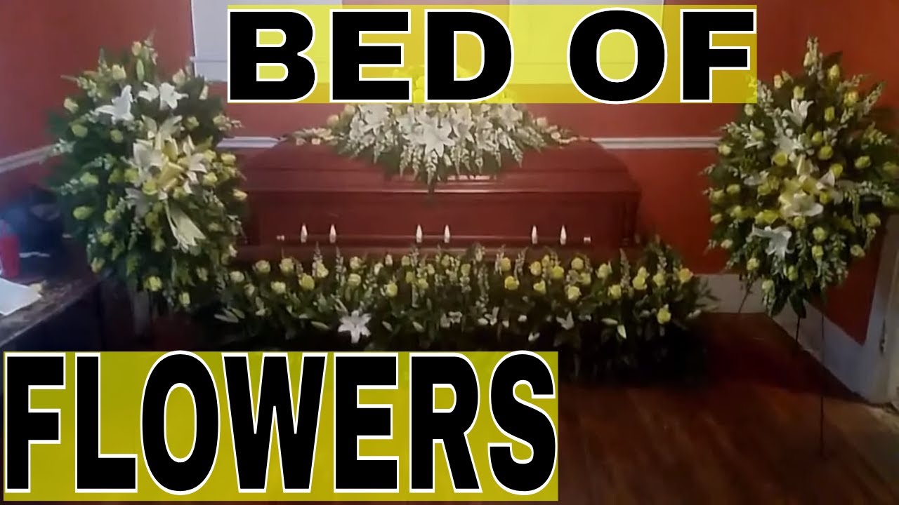 MOST BEAUTIFUL FUNERAL FLOWERS   We Call It  THE FIRST LADY Must See