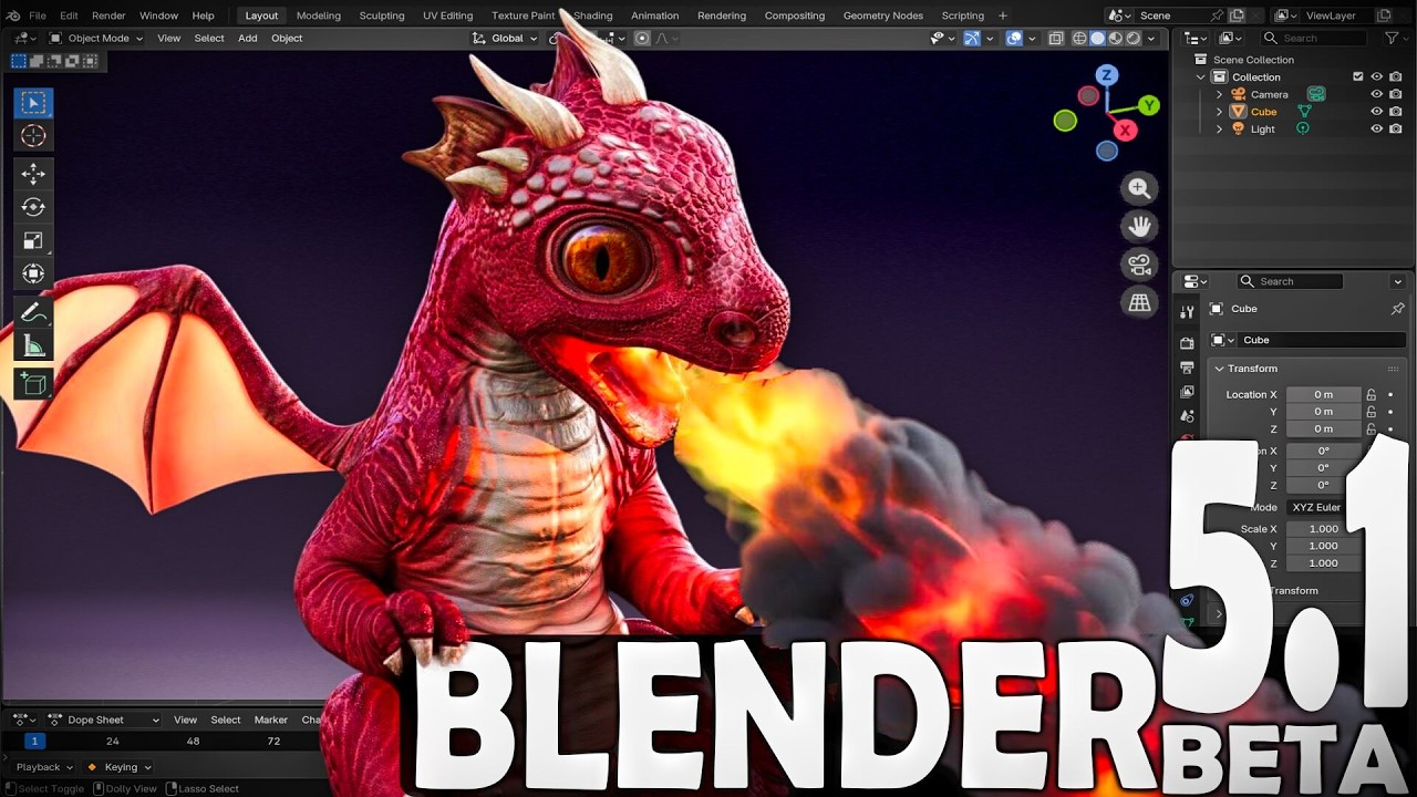 Blender 5.1 - AWESOME New Features for Game Developers!