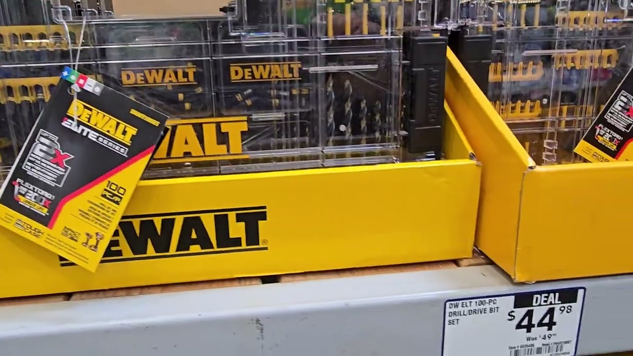 Puntillas DeLWALT FLEXTORK para taladro de impacto