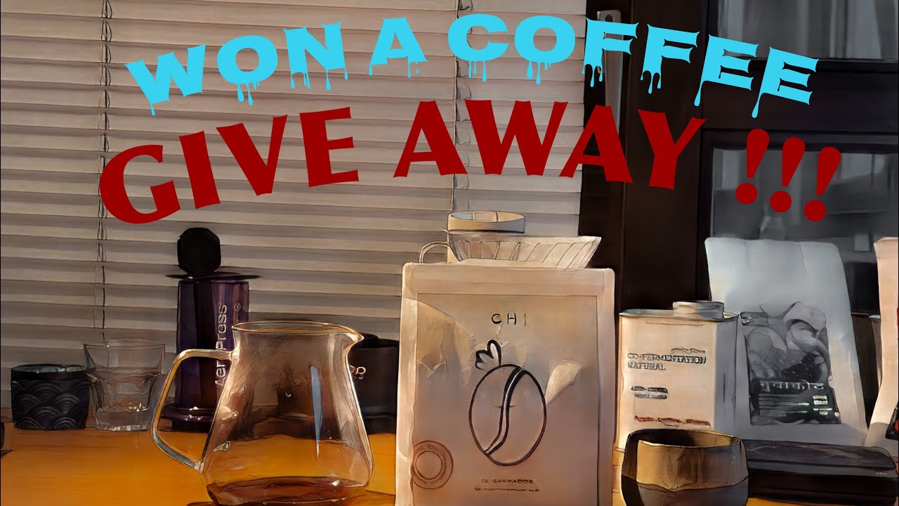 Won a coffee give away at Croatia 🇭🇷 😅 