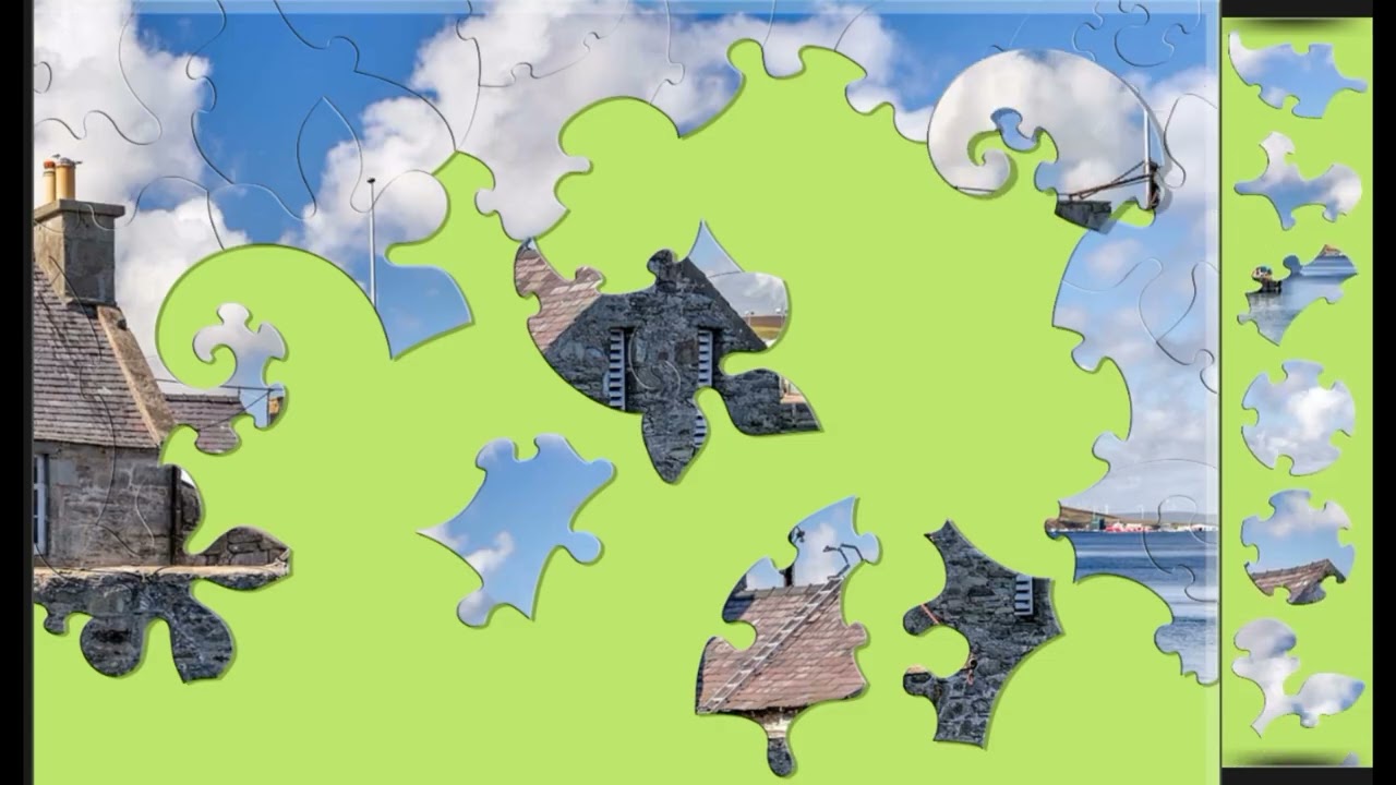 Lerwick Shetland Islands❤️😊 jigsaw puzzle🧩🧩 || @funpuzzle1122 
