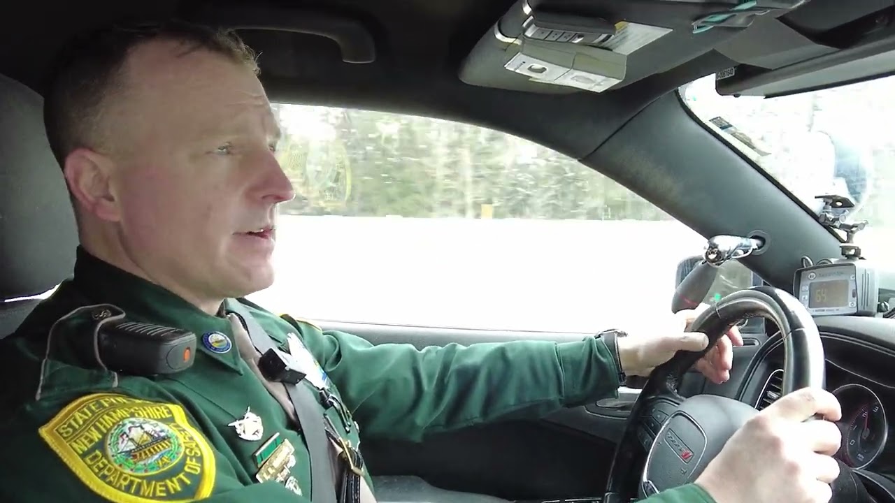 Distracted Driving: Ride along with #NHSP Trooper Kevin McGregor