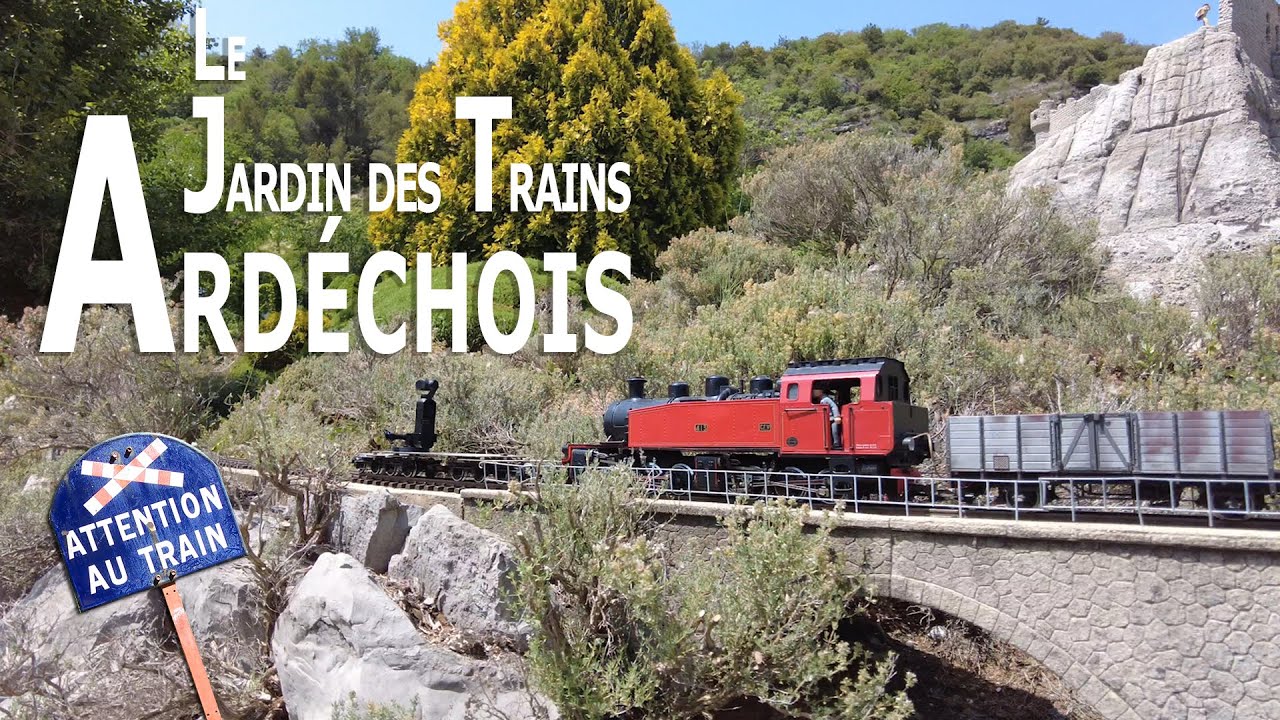 Le Jardin des trains Ardéchois