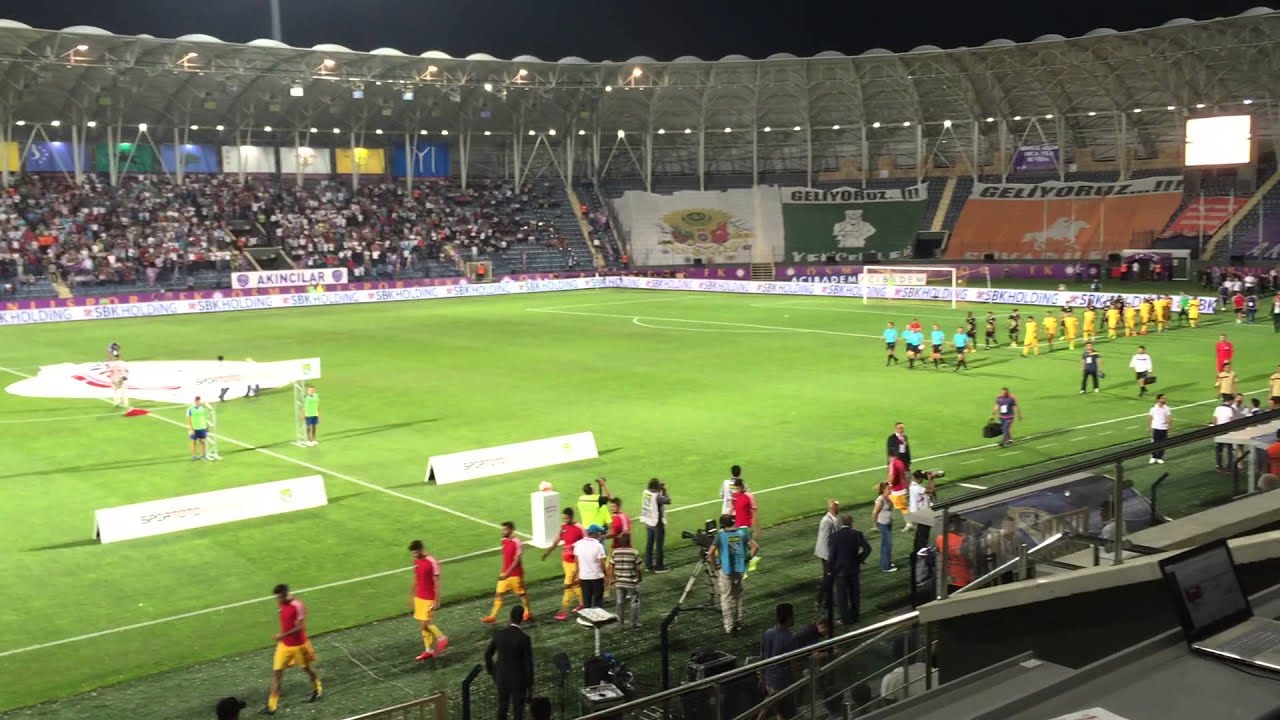 Osmanlı spor Diriliş Marşıyla sahada
