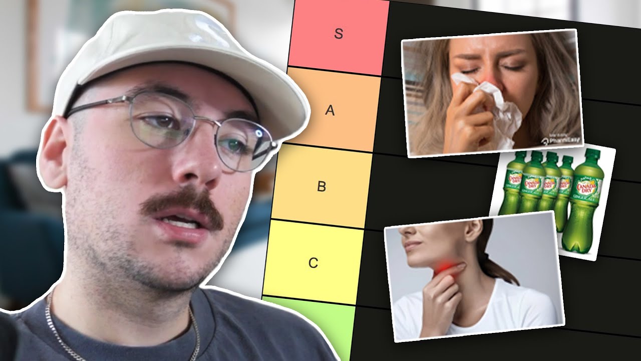 Ranking My Cold Symptoms (Tier List)