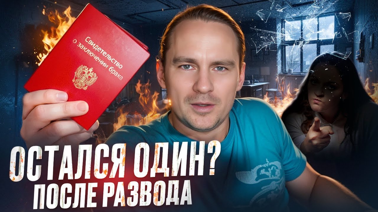 После развода, остался один?Послушай советы человека, который это пережил.