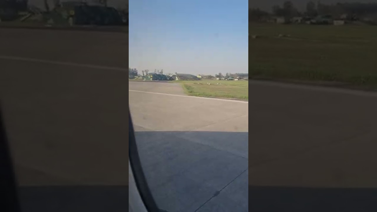 SpiceJet Delhi Adampur Flight Landing at Adampur Airport