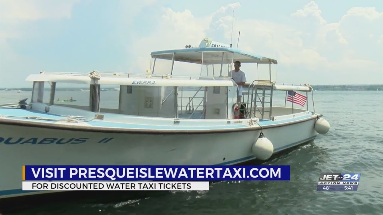 Discounted tickets available for newly returned PI water taxis