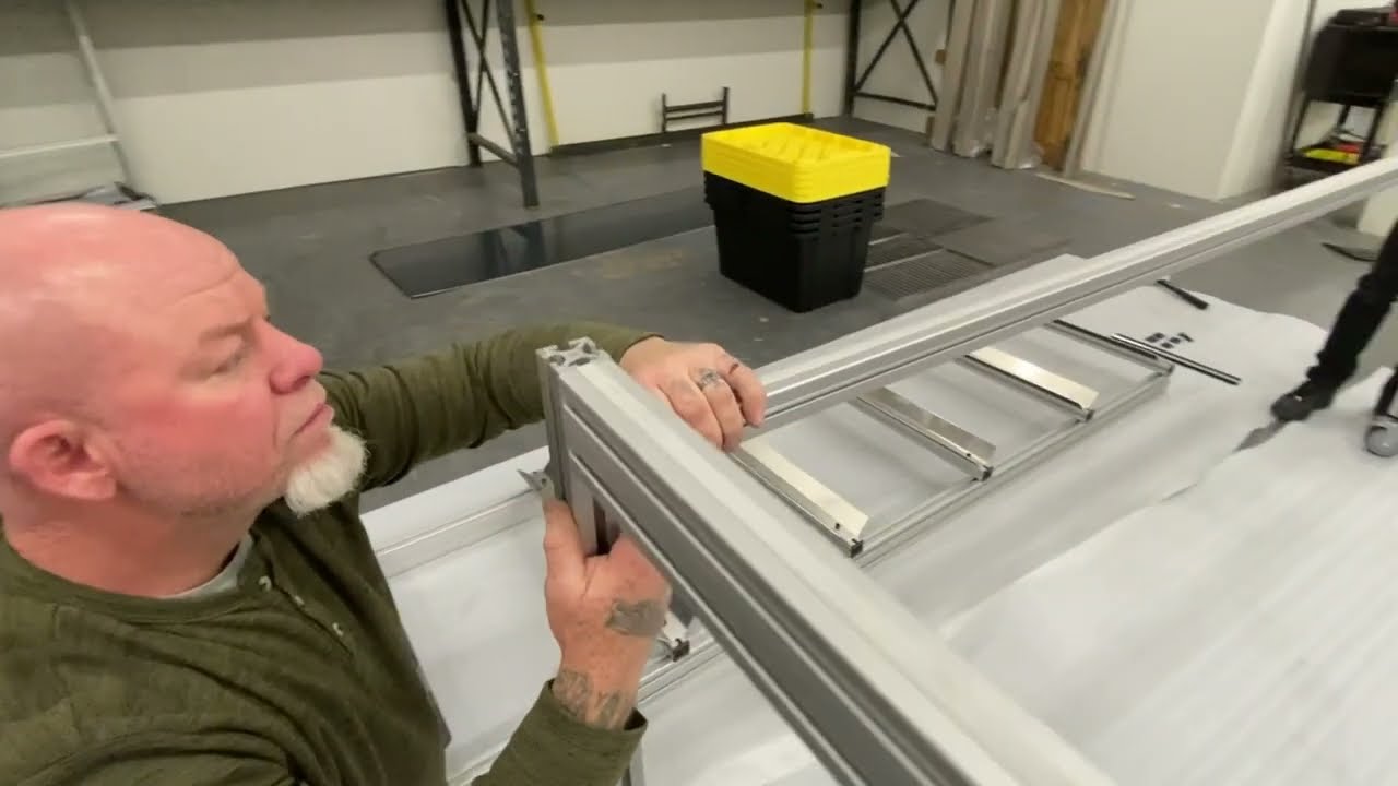 Ez Trim's Cannabis Bud Sorting Table - Assembly Video