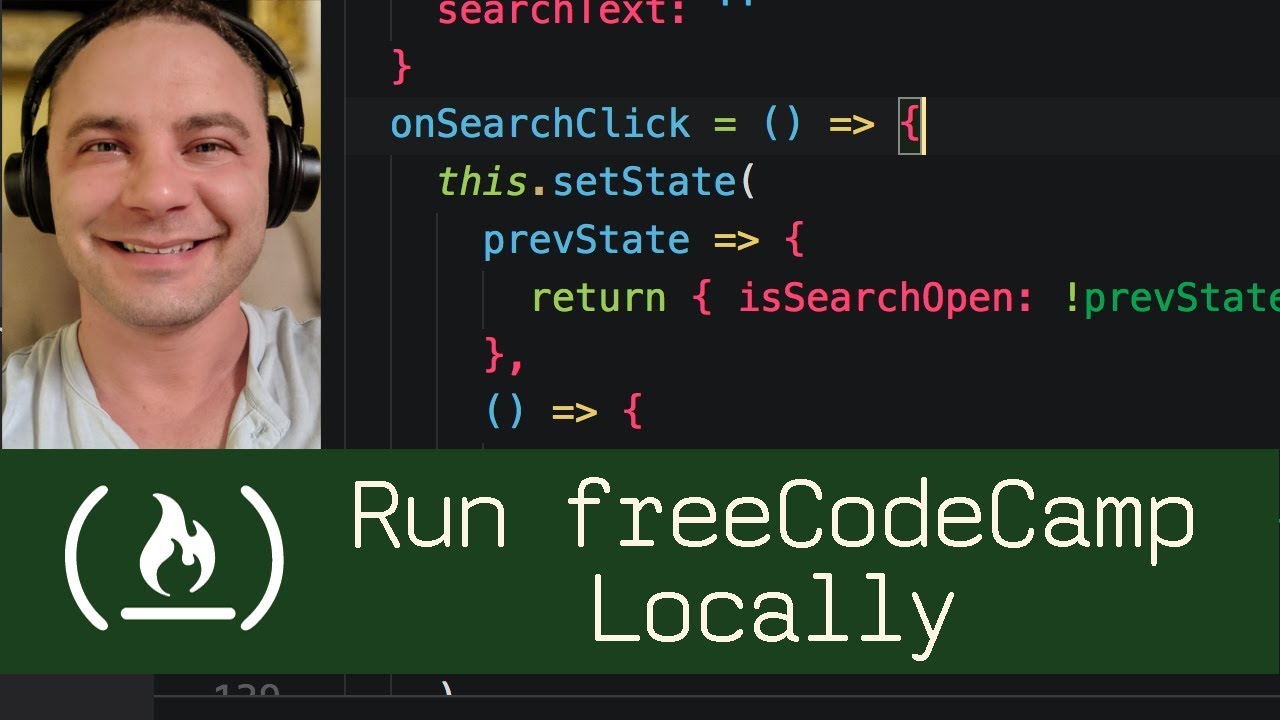 Run freeCodeCamp Locally  (P8D2) - Live Coding with Jesse