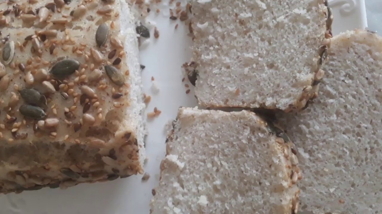 خبز توست بزرارع بدون مواد مصنعة و بدون غلوتين 🍞 pain de mie au graines sans gluten