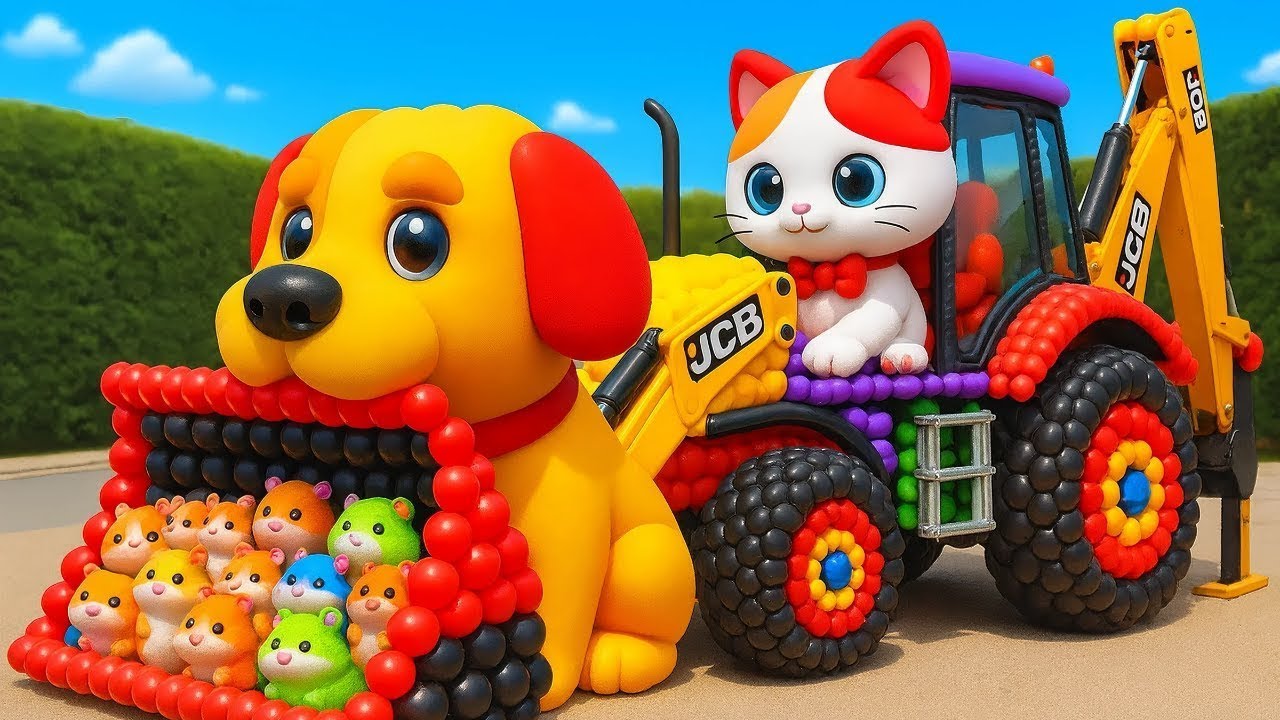 The mascot vibrato assistant JCB placed on the football field is popular, co-produced, and creative