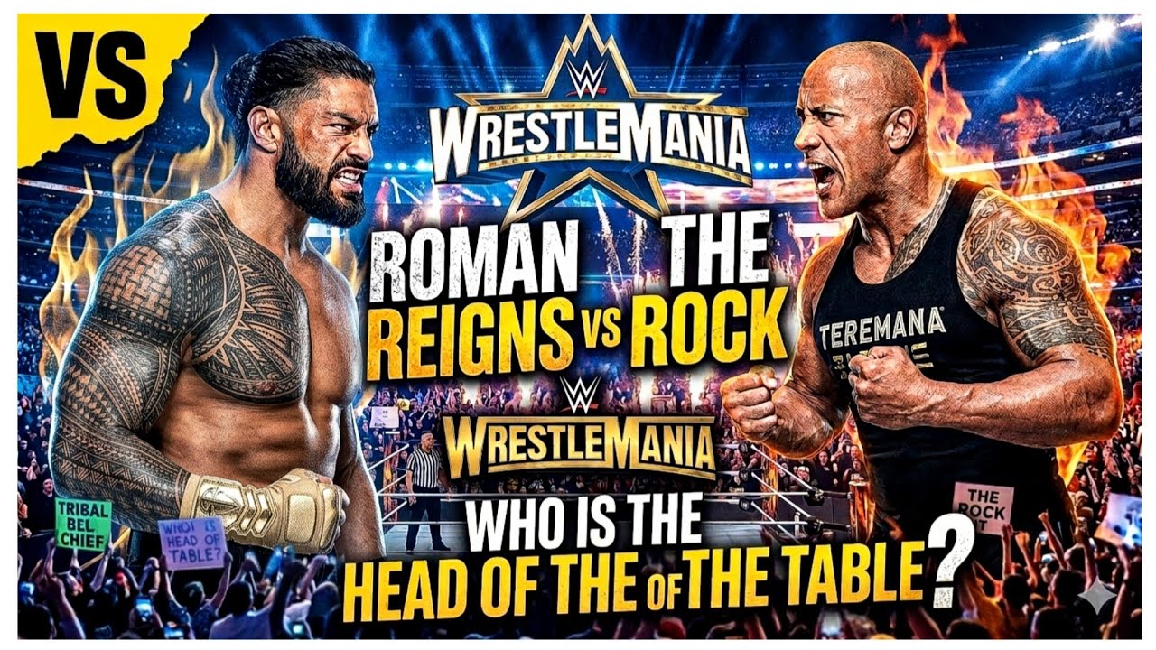 FINALLY! The Rock vs Roman Reigns (WrestleMania 42 Special) FULL MATCH #romanreigns #therock #wwe 
