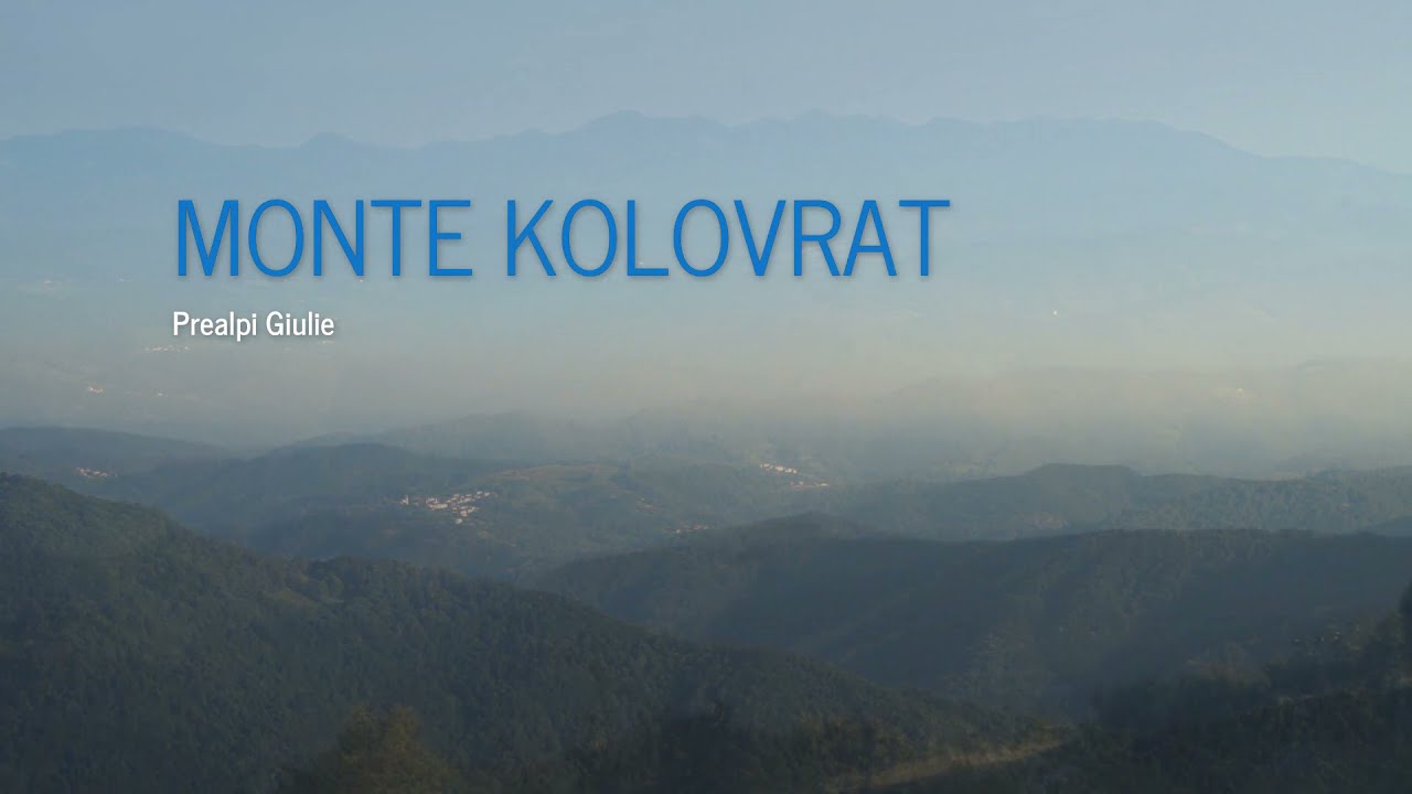 Monte Kolovrat. Sul sentiero di Rommel