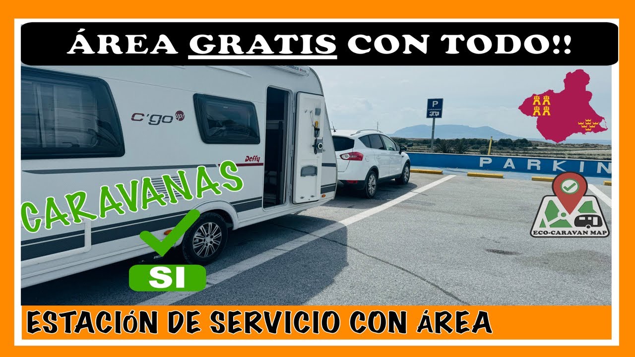 &Aacute;rea de caravanas y autocaravanas GRATIS !! - Un alto en el camino con CARAVANA