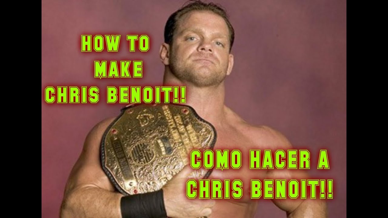 WWE 2K15 | COMO HACER A CHRIS BENOIT EN PS3// HOW TO MAKE CHRIS BENOIT ON PS3