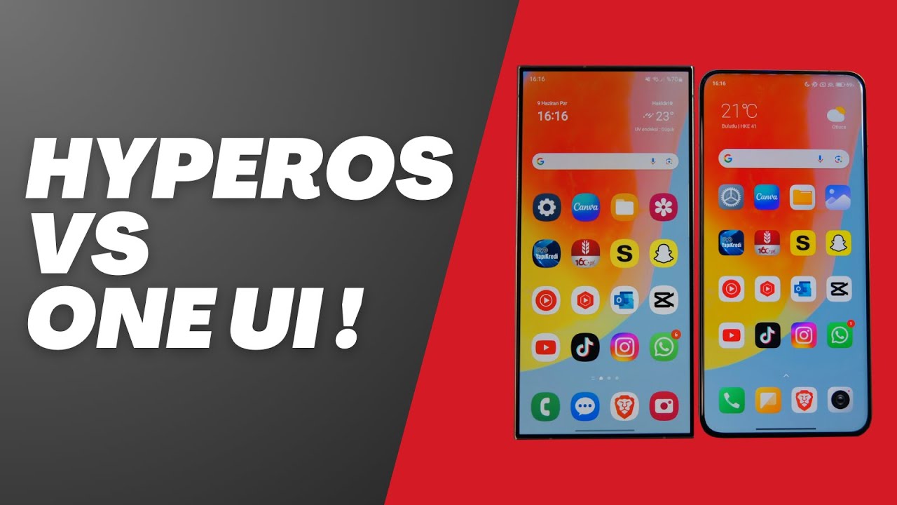 Xiaomi HyperOS vs Samsung One UI