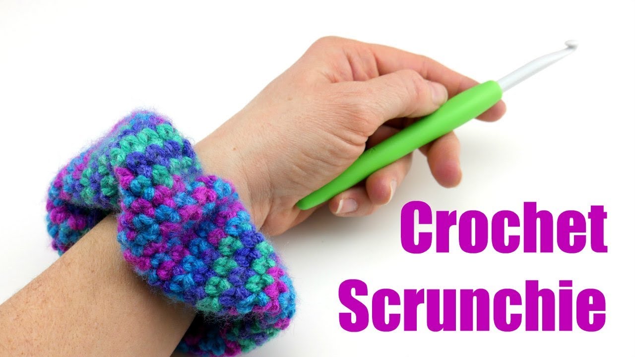 How To Crochet A Scrunchie