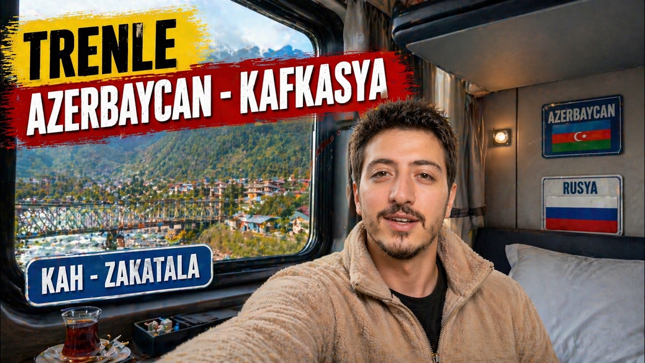 Azerbaycan Rusya sınırına gittim - Kah ve Zakatala'da hayat nasıl?
