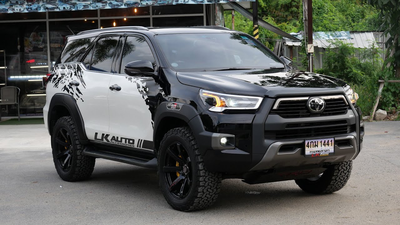 ถ้าโตโยต้าทำฟอร์จูนหน้านี้ พี่ๆ ว่าไง Fortuner Rocco จากร้าน LK Auto Accessories : รถซิ่งไทยแลนด์