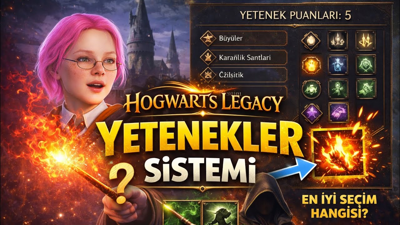 Hogwarts Legacy 'de Yetenekler Ne İşe Yarıyor ? | Talents Rehberi