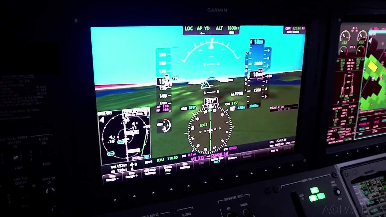 Green Dot on Final Instrument Approach Technique