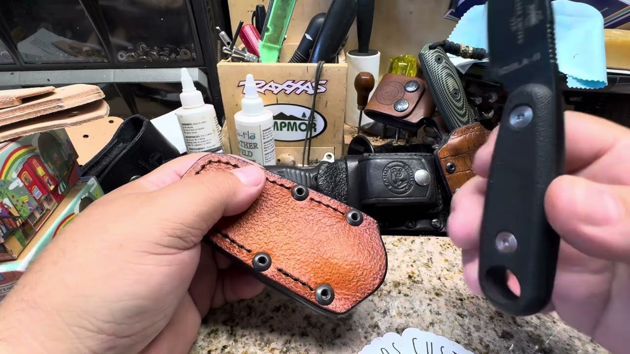 Custom Handmade Leather Pocket Sheath