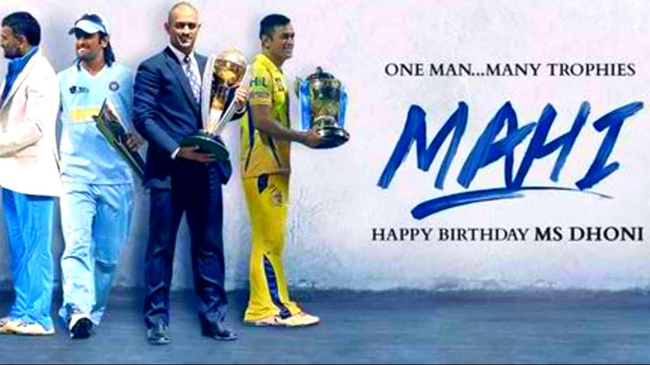 Happy Birthday MS Dhoni 😘 Thala birthday status 😍 Dhoni hd birthday status 