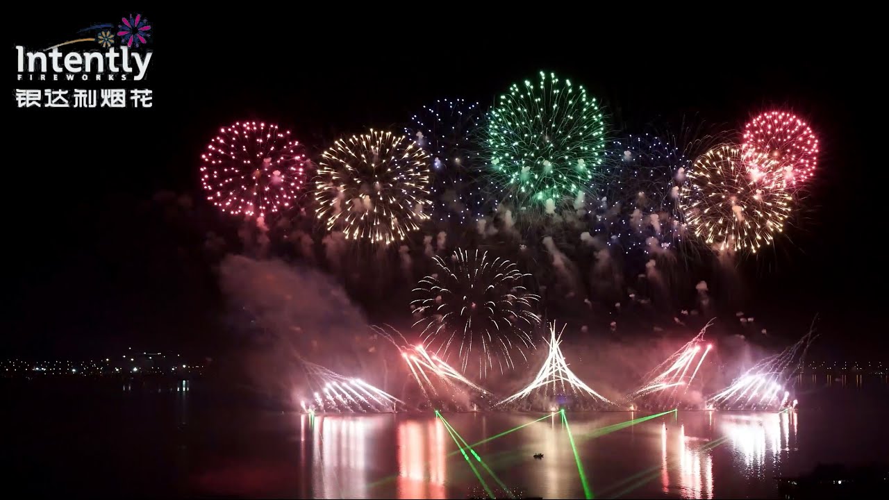 Shanghai New Year Fireworks 2022