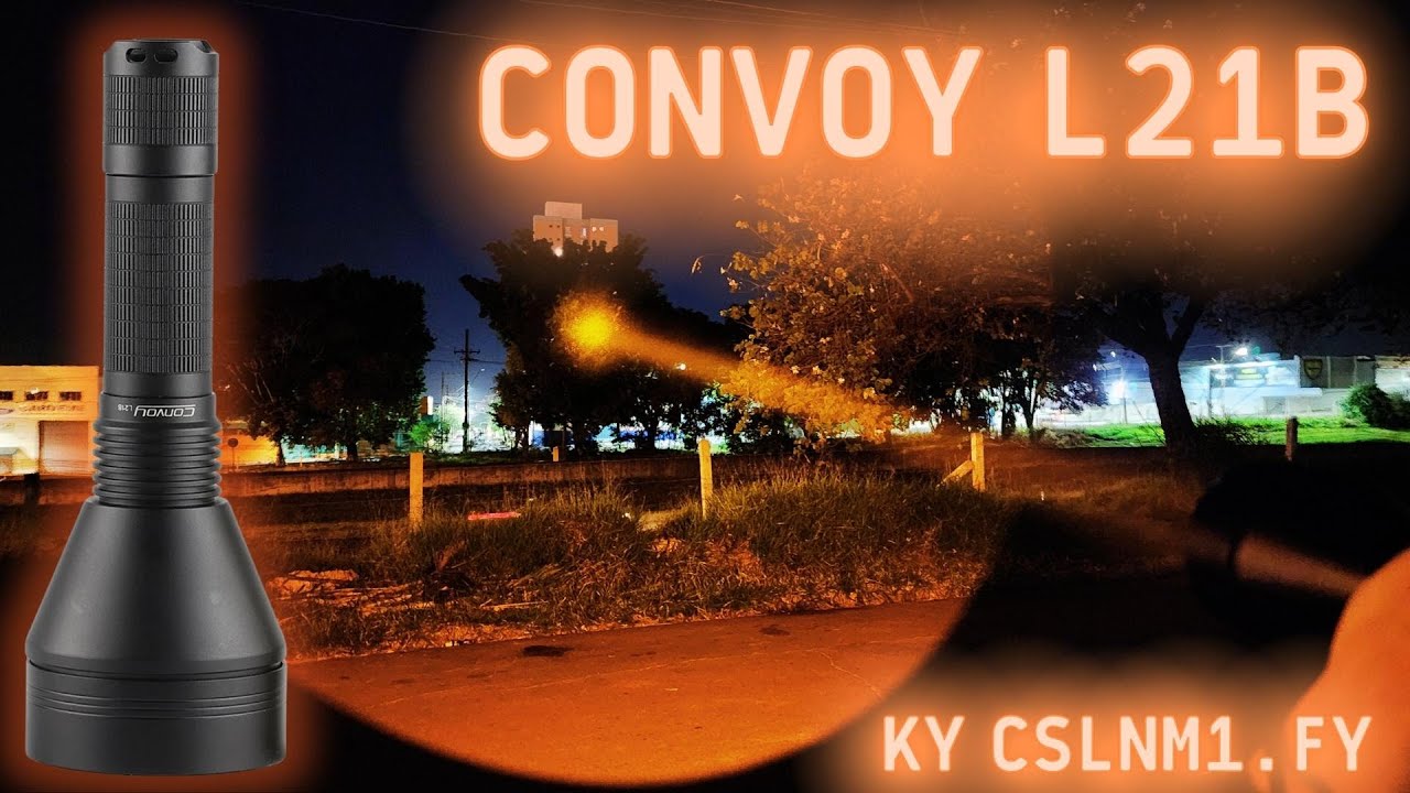 Lanterna Convoy L21B LUZ LARANJA | KY CSLNM1.FY