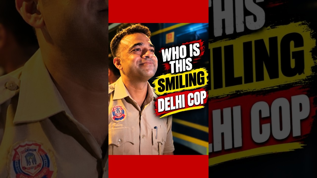 VIRAL | THE SMILING POLICE OFFICER | Abused, Grilled, But He Never Lost His Cool | #viral #shorts