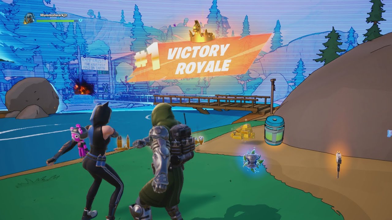 12 Kills Duo Victory Royale Fortnite The Simpsons