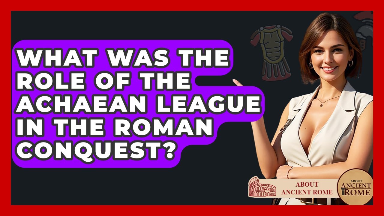What Was The Role Of The Achaean League In The Roman Conquest? - All About Rome