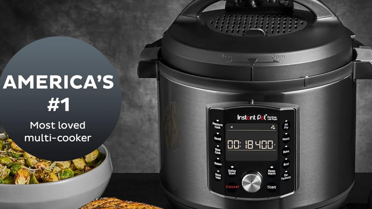 Descubre el Poder de la Instant Pot Pro Crisp: Cocina Rápida y Sabrosa